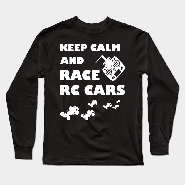 Remote control car Long Sleeve T-Shirt by hopeakorentoart